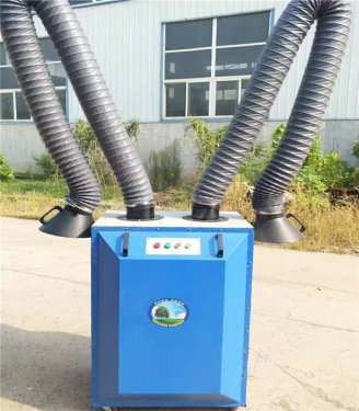 深圳3千瓦kw移動(dòng)雙臂焊煙凈化器