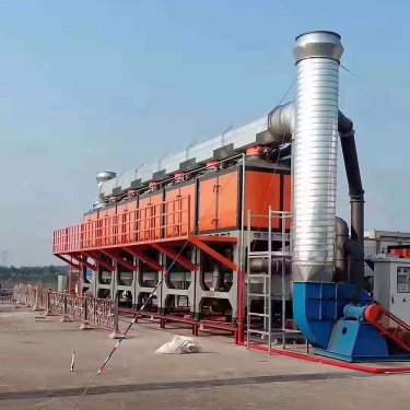 印刷廠1萬風(fēng)量廢氣處理催化燃燒設(shè)備廠家